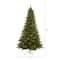 9ft. Pre-Lit Vermont Spruce Artificial Christmas Tree, Warm White LED Lights